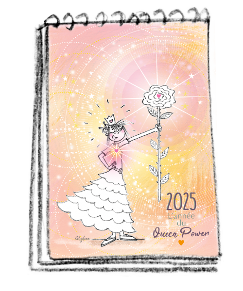 Illustration couverture Calendrier Pépita 2025