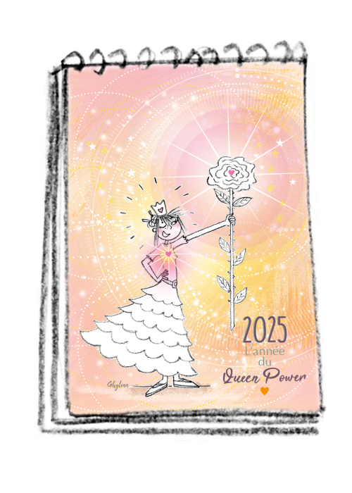 Illustration couverture Calendrier Pépita 2025